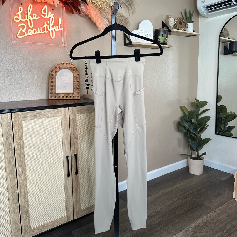 Gymshark X Whitney Simmons Tan Everyday Pocket Leggings size XS